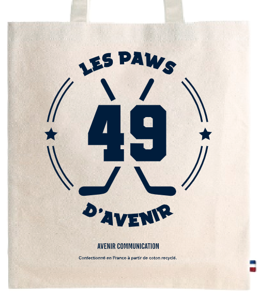 TOTEBAG COTON RECYCLÉ Origine France Garantie Goodjour